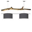 houten hanglamp donker grijs