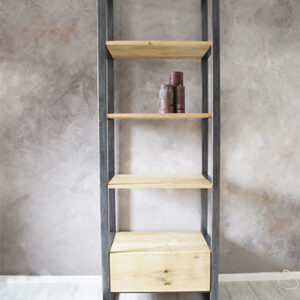 kast industrieel eiken metaal