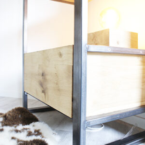 kast industrieel eiken metaal