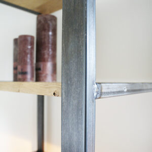 kast industrieel eiken metaal