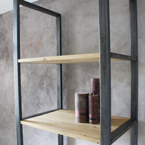 kast industrieel eiken metaal